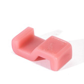 A GLASSWARE BRUSH HOLDER<br>A