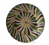 A GLAZED EARTHENWARE ISLAMIC B