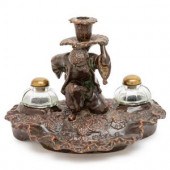 A Glazed Terra Cotta Figural I