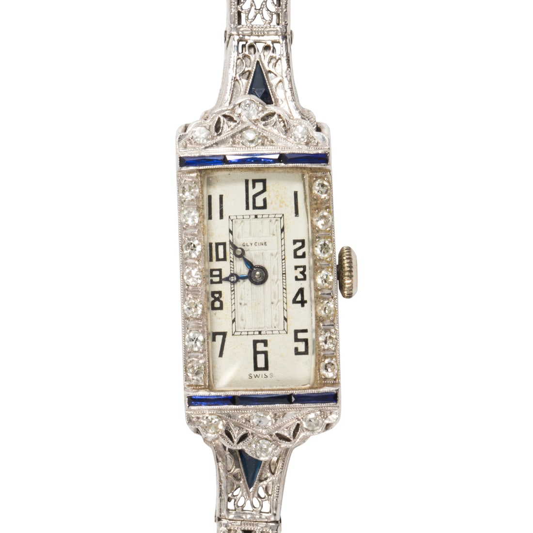 A GLYCINE ART DECO DIAMOND,