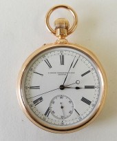 A. GOLAY LERESCHE 18K POCKET W