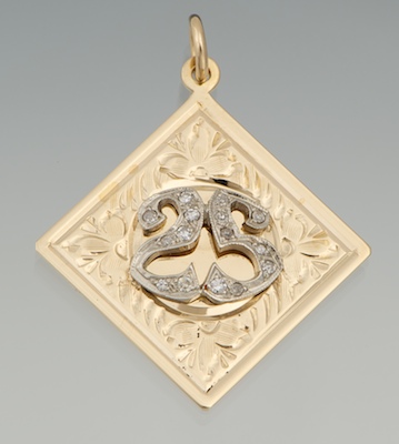 A Gold and Diamond 25 Year