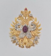A Gold and Gemstone Russian Do