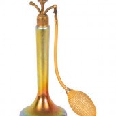 A Gold Aurene Perfume Atomizer