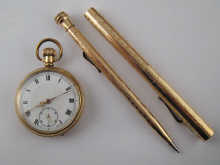 A gold filled Eversharp fountain