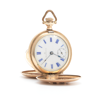 A Gold-Filled Omega Hunters Case