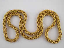 A gold necklace by Marchisio