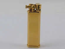 A gold plated Dunhill