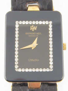 A gold plated lady's dress watch by