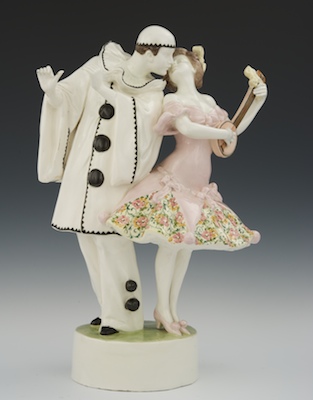 A Goldscheider Glazed Earthenware