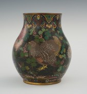 A Goldstone & Cloisonne Partri