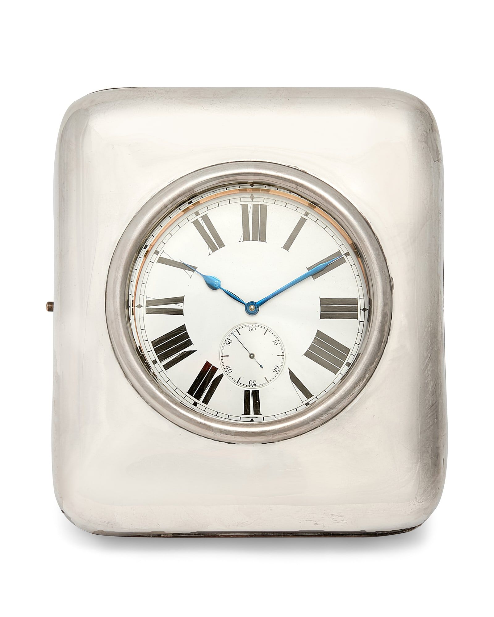 A GOLIATH POCKET WATCH IN FITTED