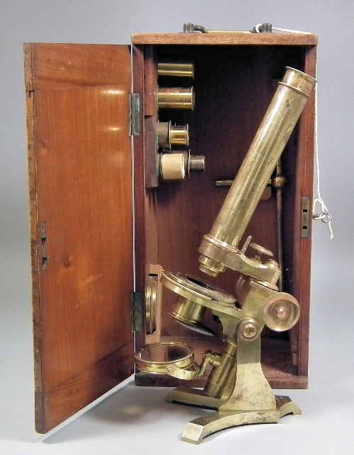 A good 19th Century lacquered brass
