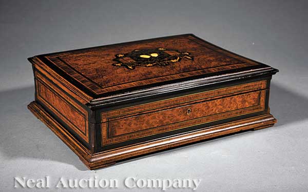 A Good Antique French Amboyna and