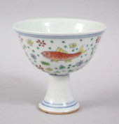 A GOOD CHINESE DOUCAI PORCELAI