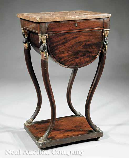 A Good Empire Carved Mahogany