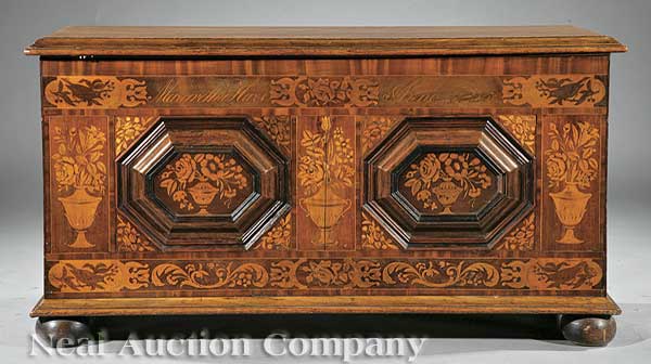 A Good English Rosewood Pollard Oak