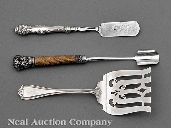 A Good Group of Silver Serving