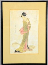 A Good Japanese Woodblock Prin