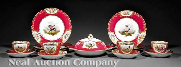 A Good Paris Porcelain Partial
