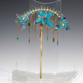 A GORGEOUS ENAMEL - EMBELLISHE