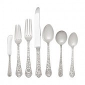 A Gorham Cluny Silver Flatware