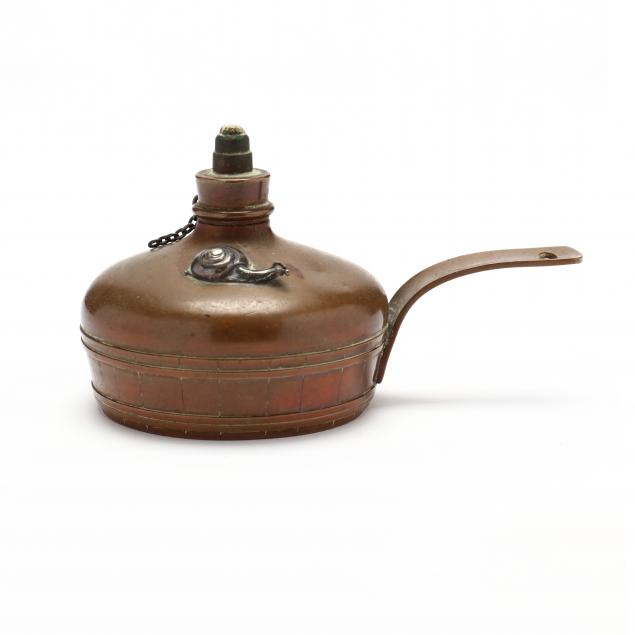 A GORHAM COPPER AND STERLING SILVER
