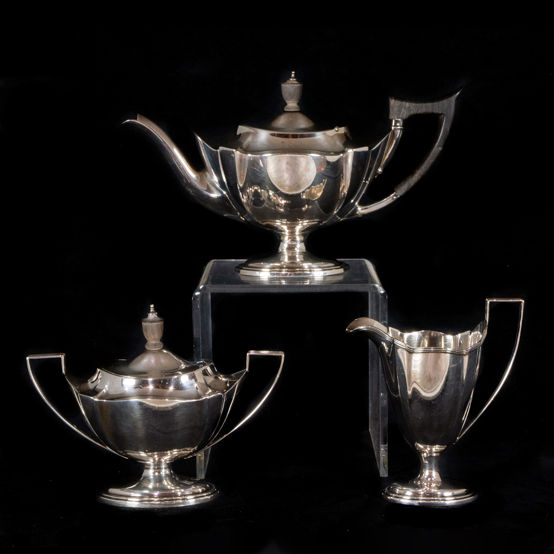 A GORHAM PLYMOUTH STERLING TEA