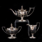 A GORHAM PLYMOUTH STERLING TEA
