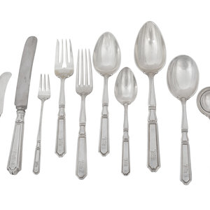 A Gorham Silver Flatware Service 11