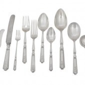 A Gorham Silver Flatware Servi