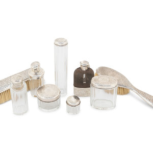 A Gorham Silver Nine-Piece