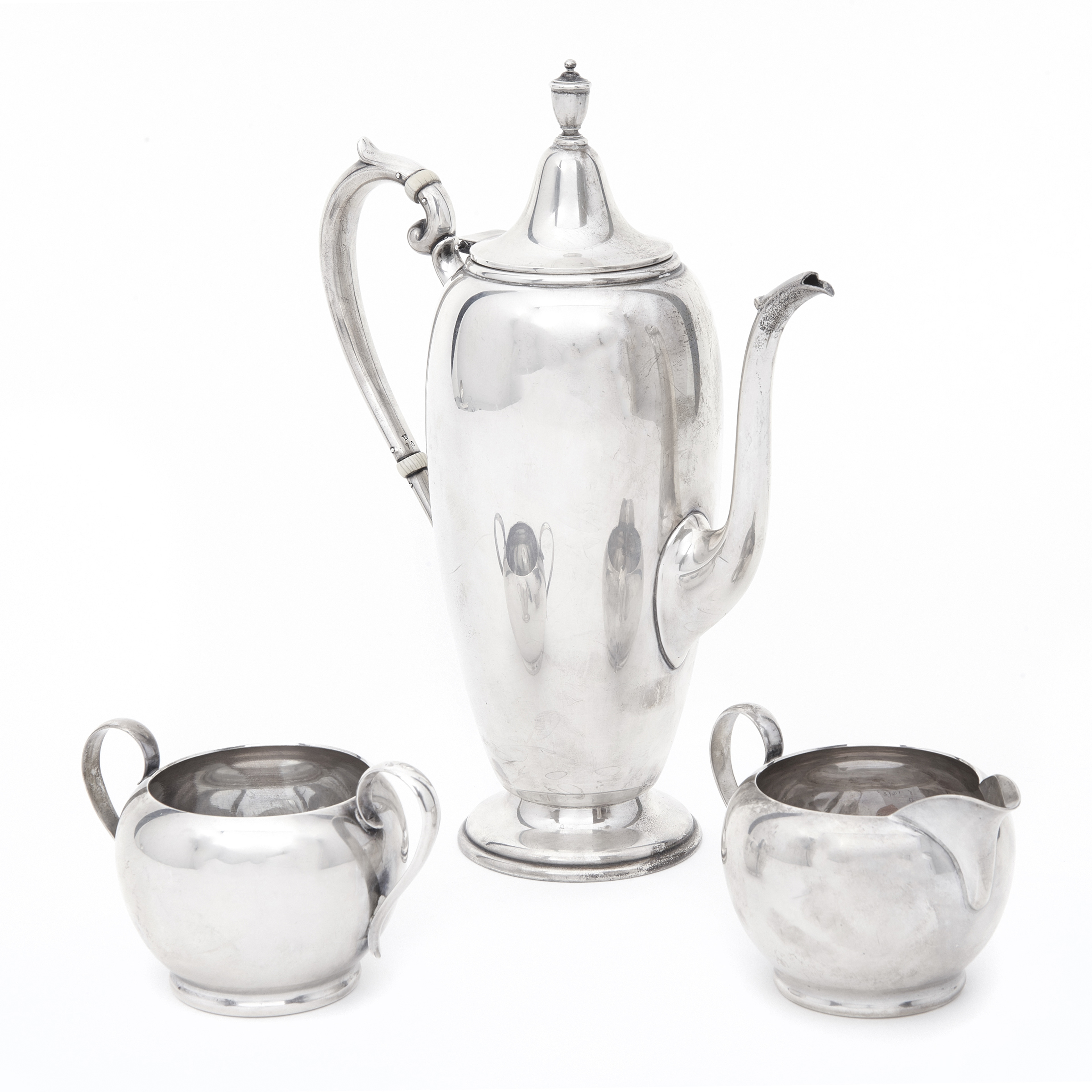 A GORHAM STERLING DEMITASSE SERVICE