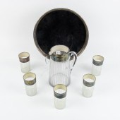 A GORHAM STERLING RIMMED TRAY