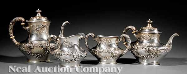 A Gorham Sterling Silver Coffee and