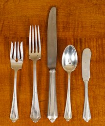 A Gorham sterling silver flatware