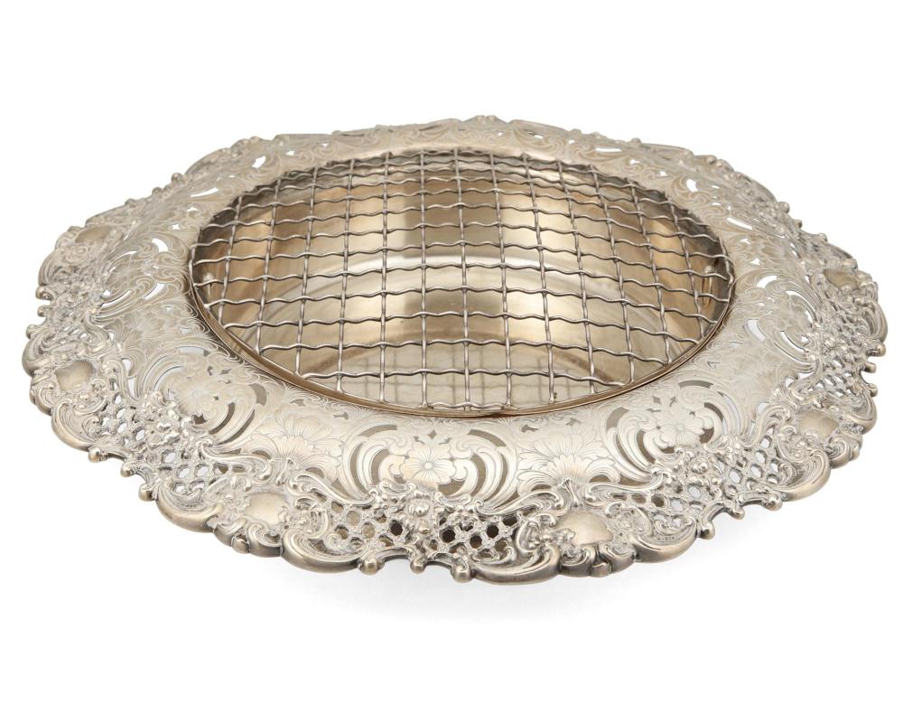 A GORHAM STERLING SILVER FLORAL