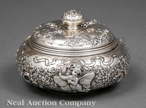 A Gorham Sterling Silver Repoussé