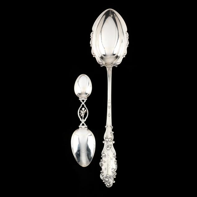 A GORHAM STERLING SILVER SERVING