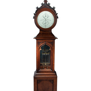 A Gothic Revival Carved Mahogany