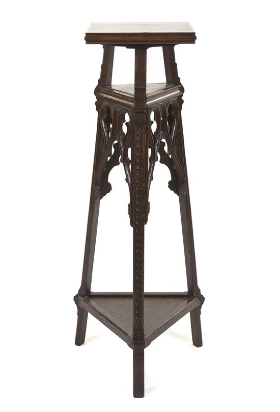 A Gothic Revival Carved Wood