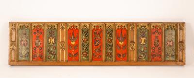 A Gothic Revival period giltwood