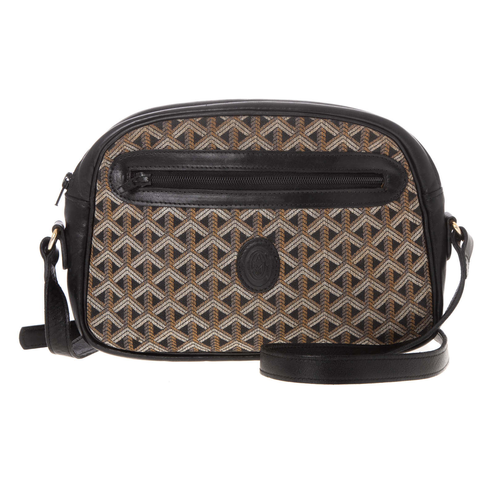 A GOYARD CROSSBODY BAG & COIN PURSE