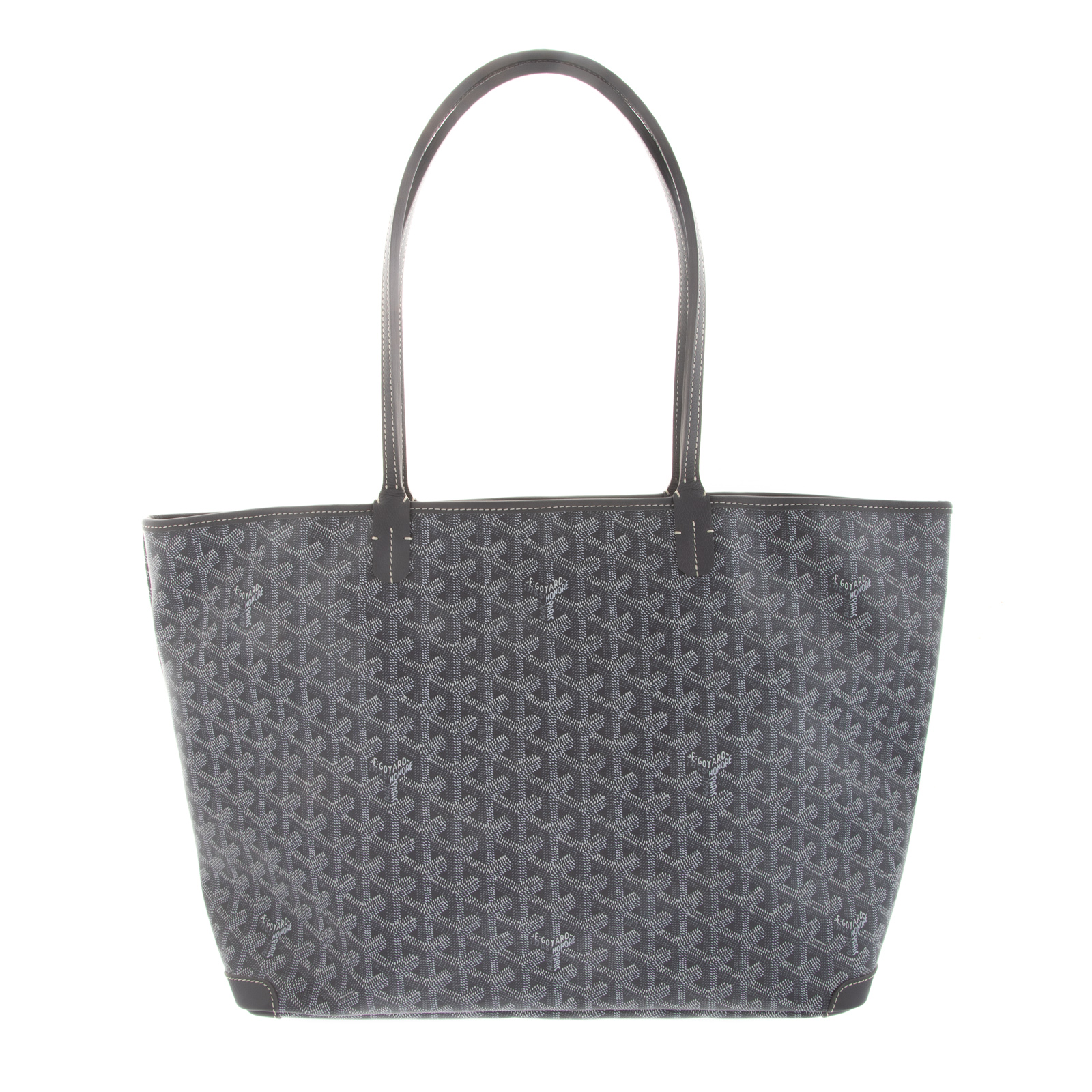 A GOYARD GOYARDINE ARTOIS MM WITH