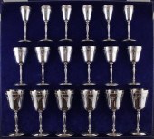 A graduated set of eighteen mo
