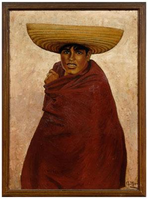 A. Graham Marr painting, portrait
