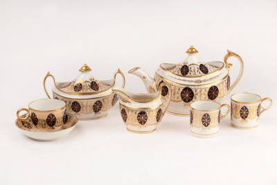 A Grainger & Wood part tea service,