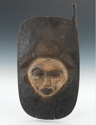 A Granary Style Door Punu Tribe