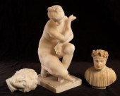 A Grand Tour alabaster figure