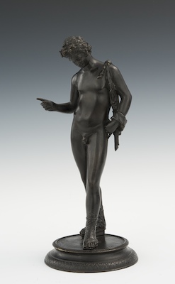 A Grand Tour Bronze after Pietro